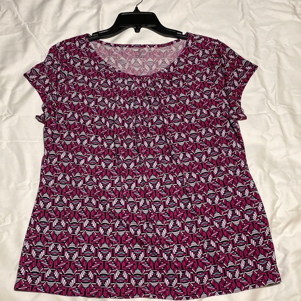 Worthington stretchy blouse, XLP
